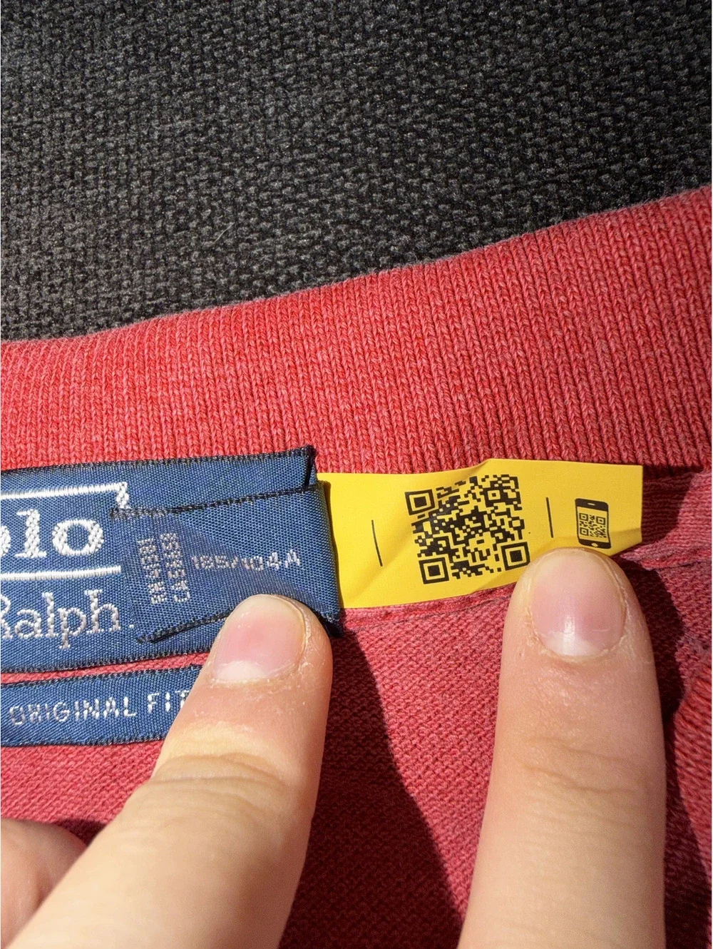 Polo Ralph Lauren Original Fit Red Polo Shirt XL